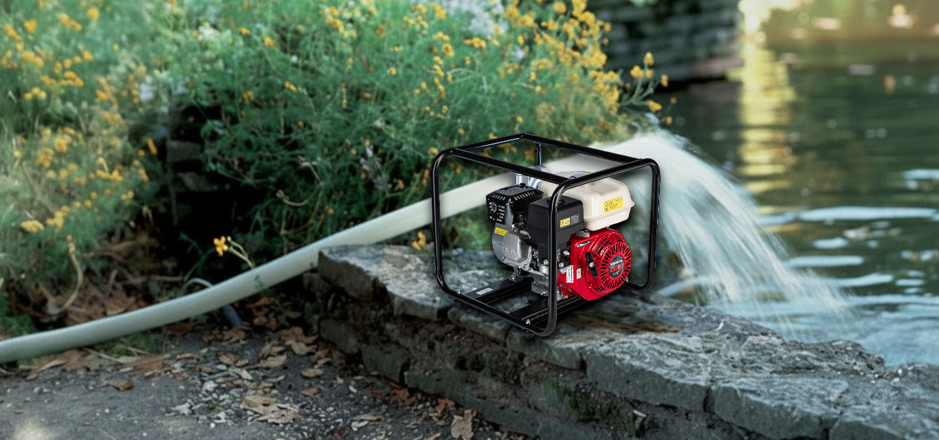 Мотопомпы HND для откачки воды из подвалов и колодцев. Скидки до 33%