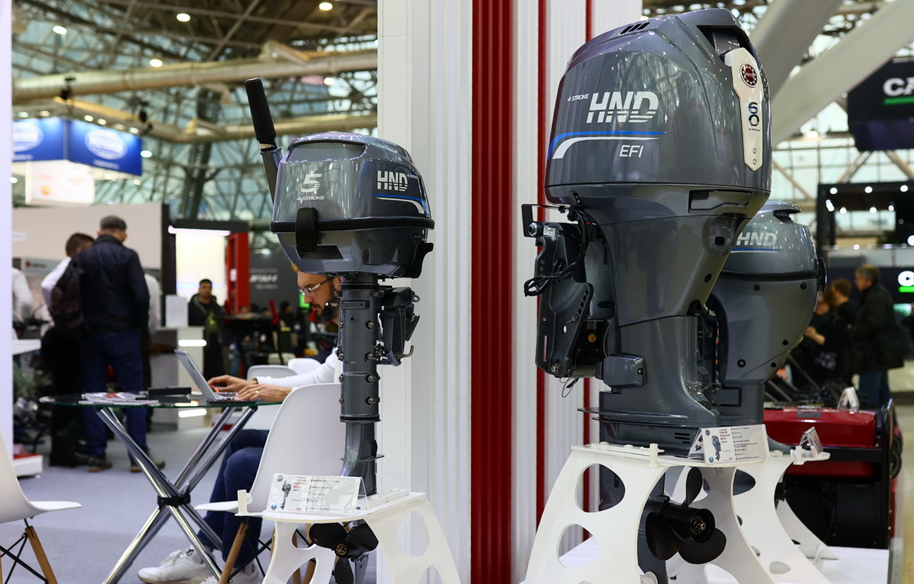 Лодочные моторы HND на выставке MITEX 2023