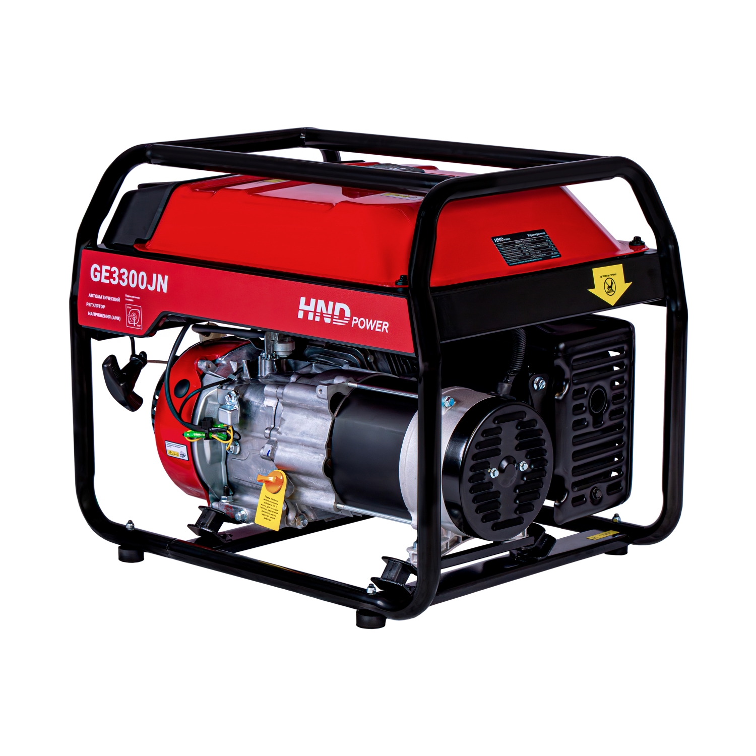 Бензиновый рамный генератор - HND GE3000PN - с двигателем Honda, 3 кВт ...