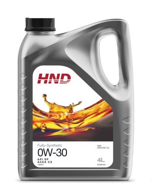 Моторное масло для автомобилей HND 0W-30, 4л