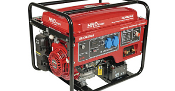 Новинка! Бензиновый сварочный генератор HND GEXW200A