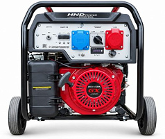 Бензиновый генератор HND GE8000XLST ATS (с двигателем Honda, 8 кВт)